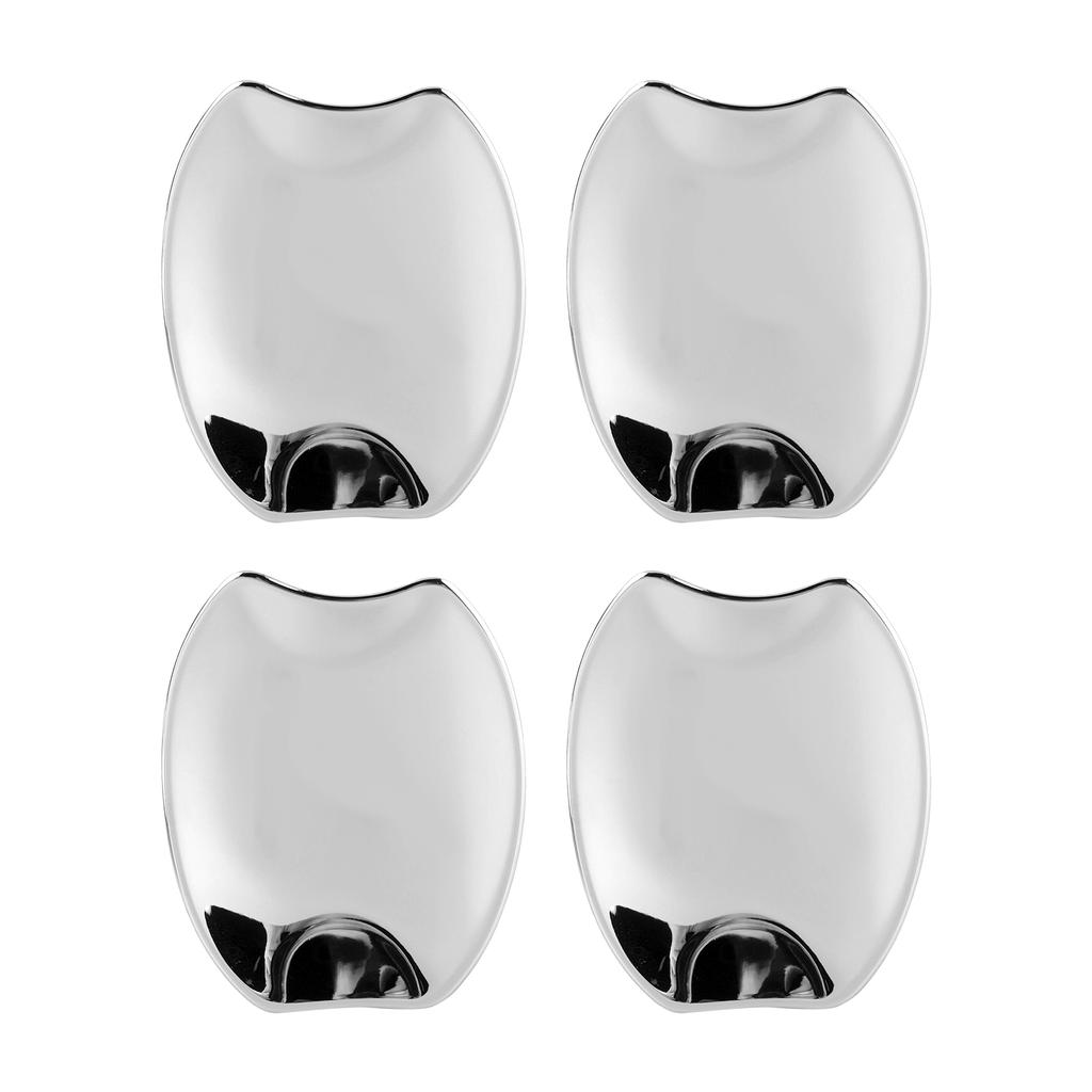 4pcs Side Door Handle Bowl Cover Trim Chrome ABS Fit for Honda Fit Jazz GR 2020‑2021