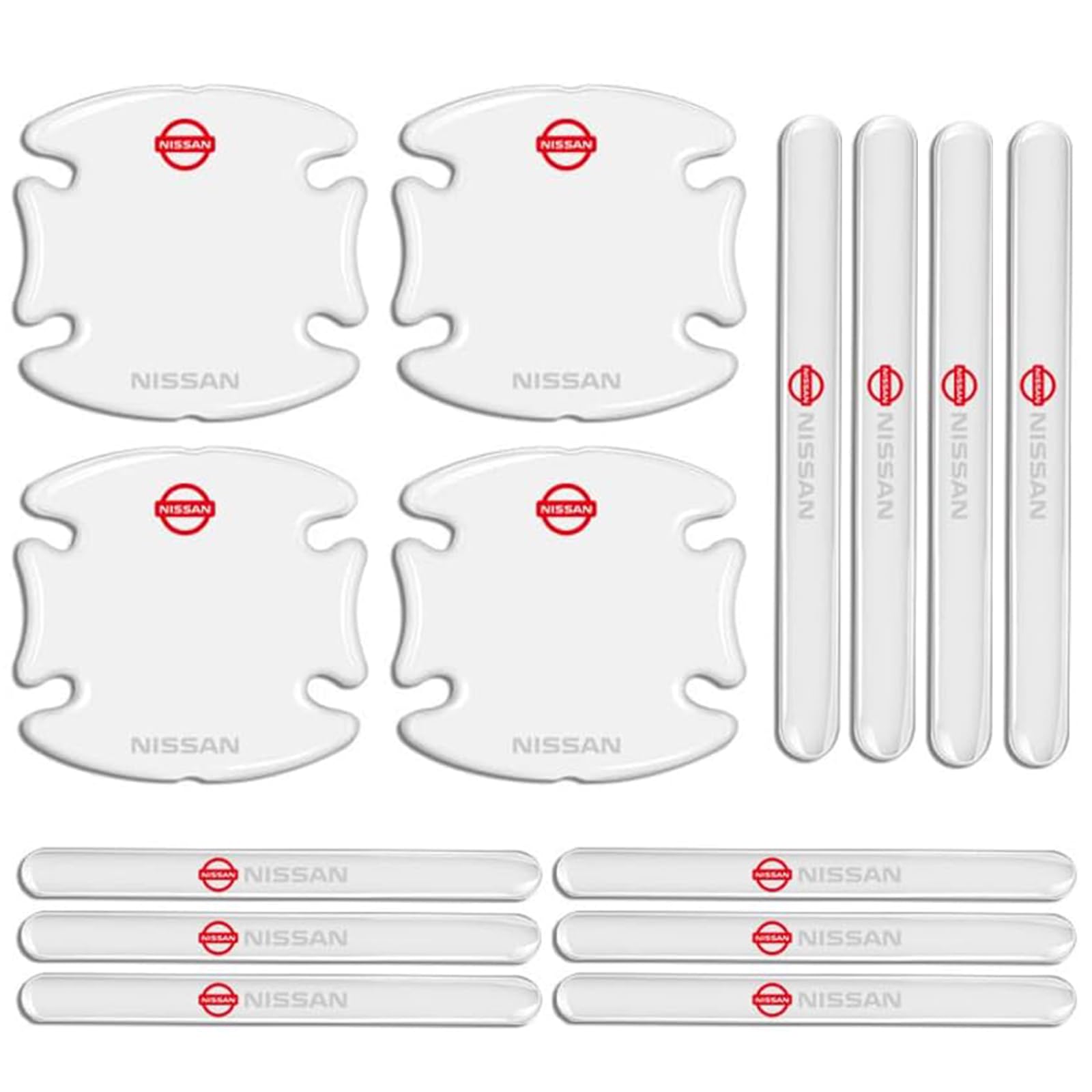 

MochiMingle Door Handle Protector for Cars, Transparent Type, Silica Gel