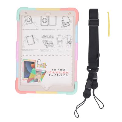 Tablet Case for IOS Tablet 7th 8th 9th Air3 10.5 360 Degree Full Protection Rotatable Drop Proof Silicone Tablet Cover