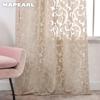 1PC NAPEARL Modern Fashion Jacquard Tulle Sheer Curtain for Living Room Bedroom Home Decor
