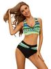 Women's Fresh Style Split Bikini Tankini Swimwear - European & American Sexy Cross-Border Design