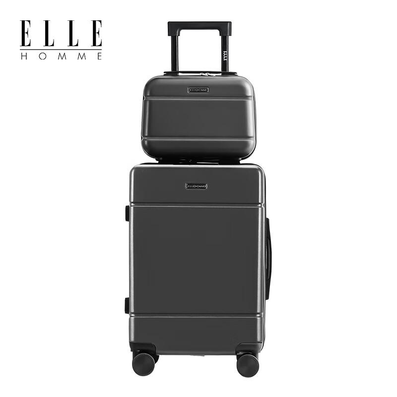 

ELLE HOMME Stylish Parent-Child Luggage Set 20-inch with 12-inch Child Bag