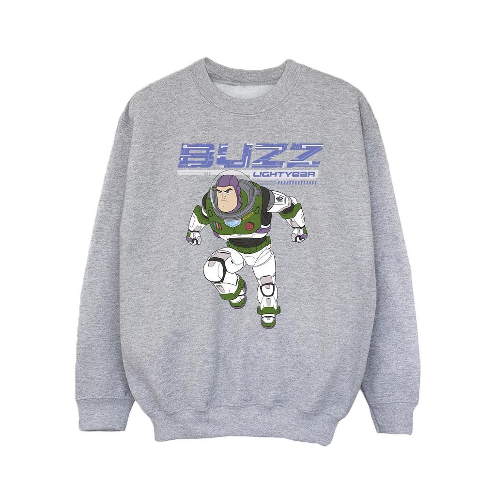 Disney Girls Lightyear Buzz Jump To Action Sweatshirt
