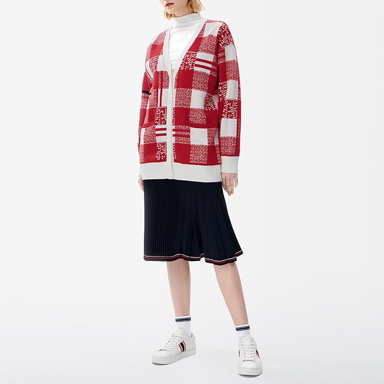 New FILA Sweater Women's Legend Red F11W241405FRD