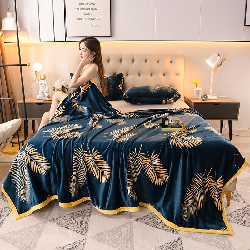 Southern Life Cloud Mink Velvet Throw Blanket