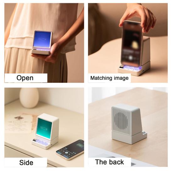 Bluetooth-compatible Speaker Stable Connection Stereo Sound Compact Design Portable Rechargeable Wireless Speaker Audio Player