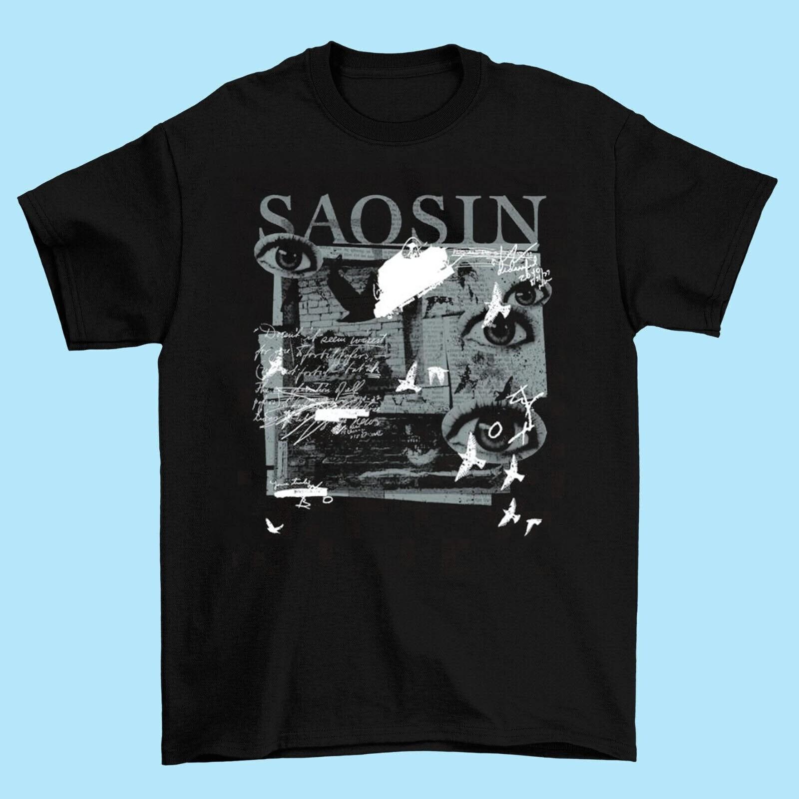 

Saosin Band Concert Album Music Unisex Cotton Adult Tee Shirt MI449 S разноцветный