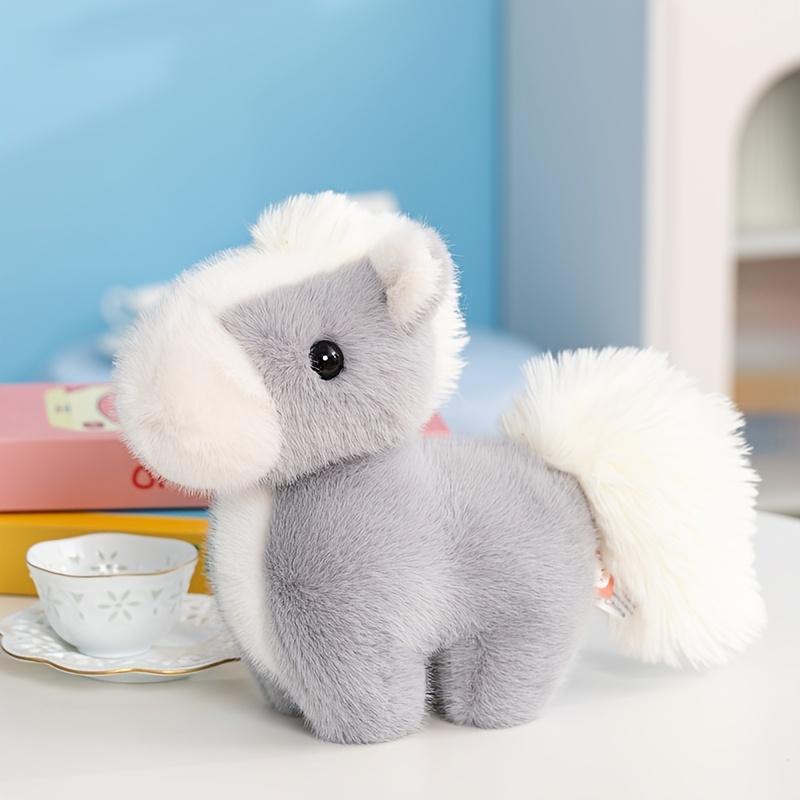 Baby Horse Plush Stuffed Animal Toy Soft Farm Animal Companions Doll Birthday Gift for Kids All Ages Toddlers Adults Girls Boys