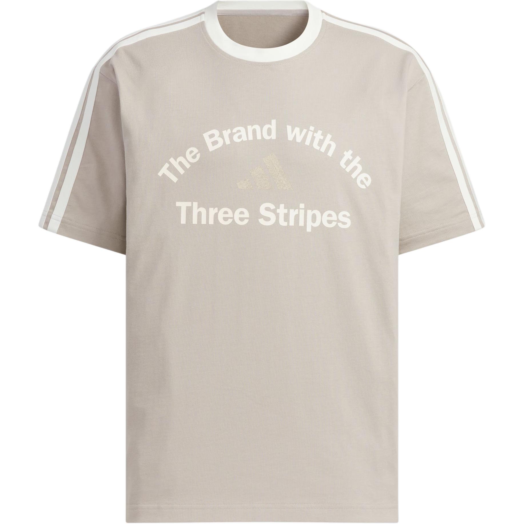 

Adidas SS25 Loose Fit T-Shirt Fashion Versatile Sports Loose Short Sleeve T-Shirt Men Tops KF2480 XL