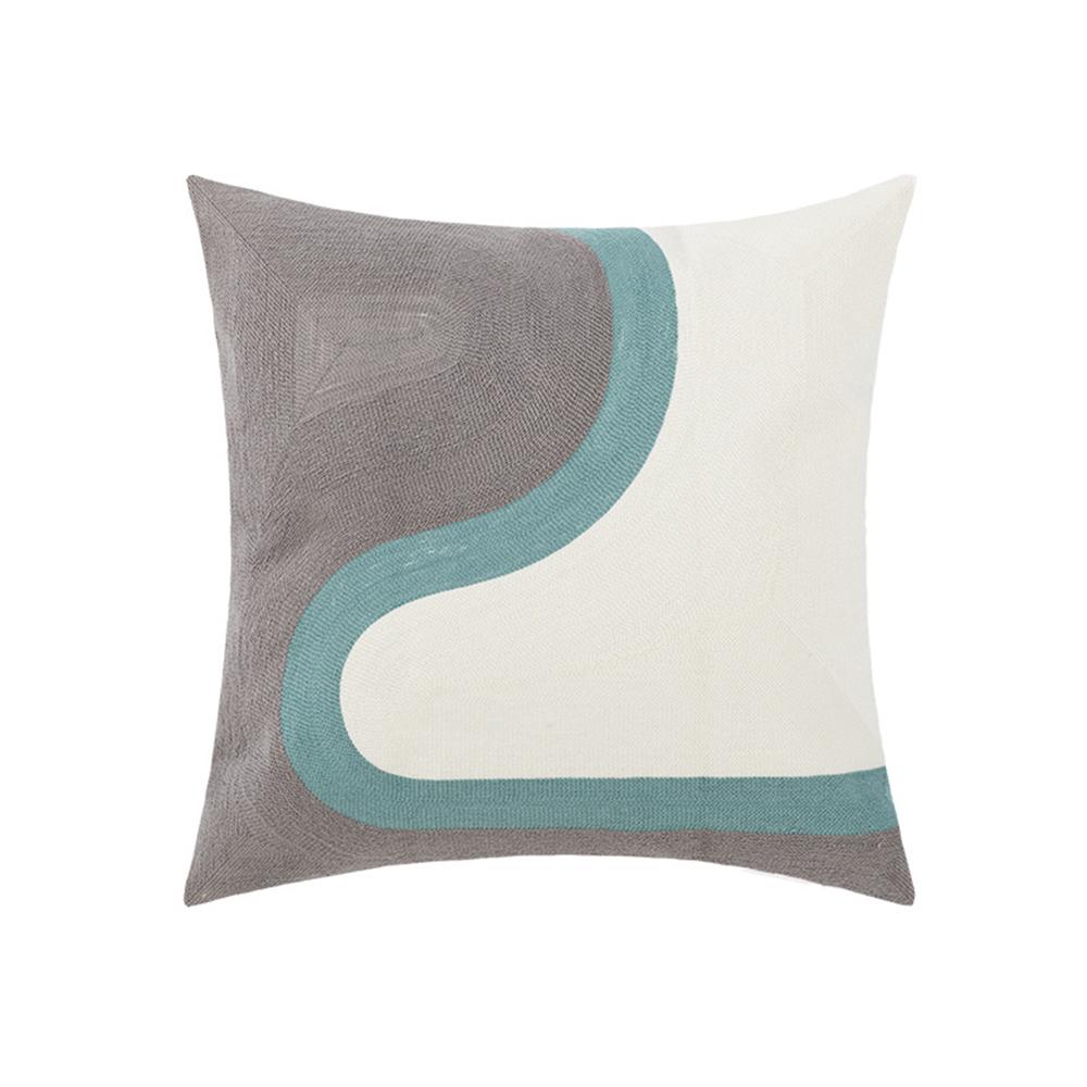 Embroidery Decorative Pillowcase Nordic Homestay Style Cushion Cover Home Living Room Sofa Geometric Pillow Cover Funda Cojin