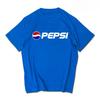 2026 Sommer Neue Trendmarke INS Pepsi Cola Gemeinsames T-Shirt Sprite CocaCola Unisex und Unisex Locker Baumwolle Paare Kurze Ärmel