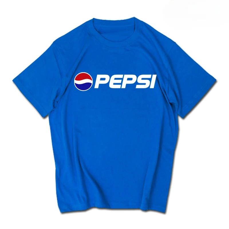 2026 Sommer Neue Trendmarke INS Pepsi Cola Gemeinsames T-Shirt Sprite CocaCola Unisex und Unisex Locker Baumwolle Paare Kurze Ärmel