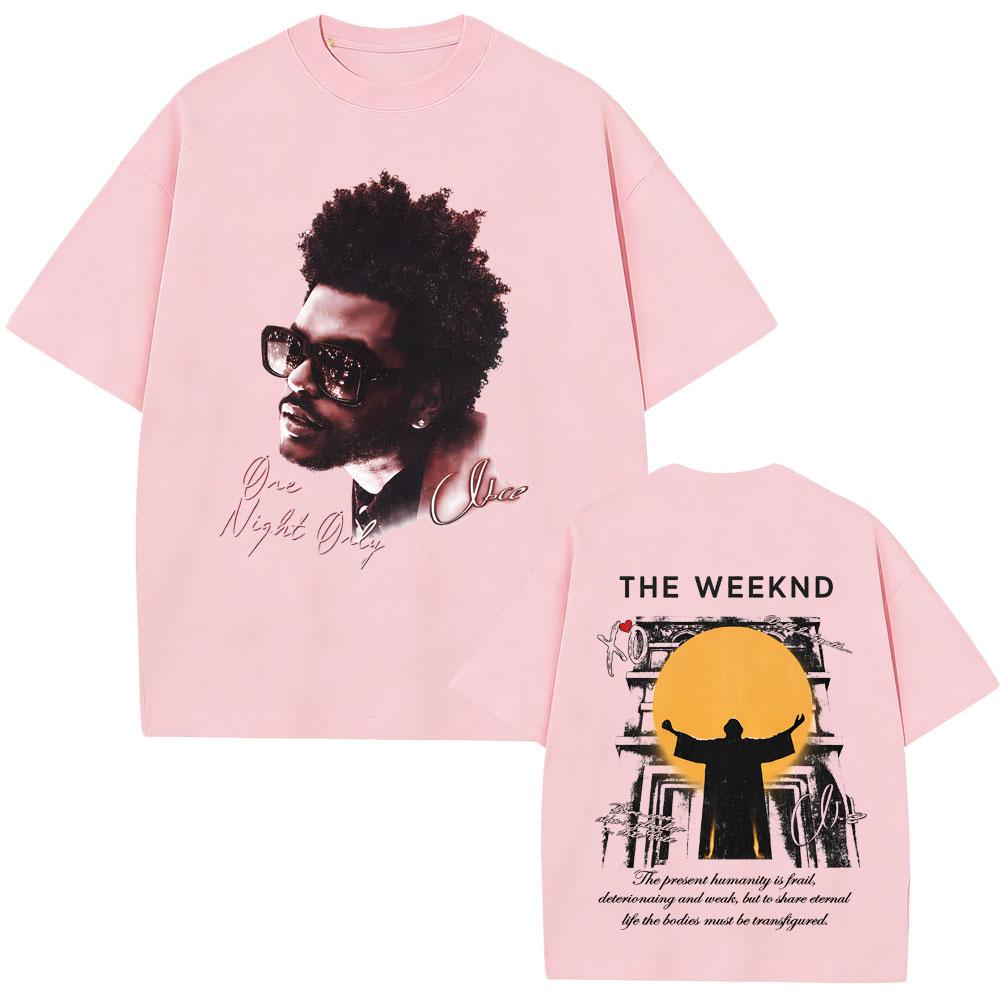 Rapper The Weeknd XO Tour 2026 T Shirt Unisex Women Hip Hop Fashion Pop Music Short Sleeve Tshirt Unisexs Casual Vintage Streetwear