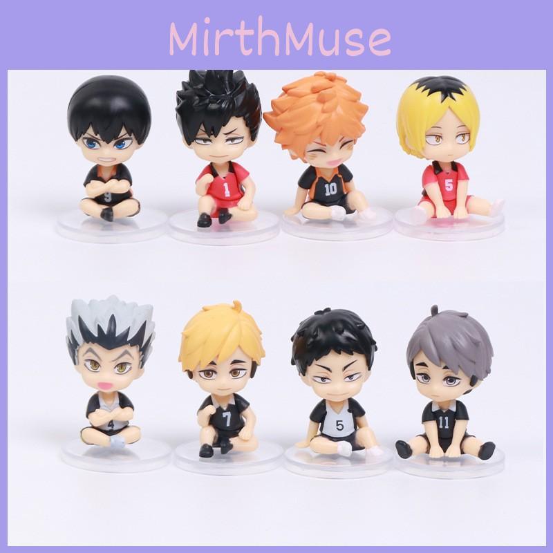Unique Sitting Volleyball Boy Toy Figures From Haikyuu Featuring Taketora Kageyama For Enthusiasts