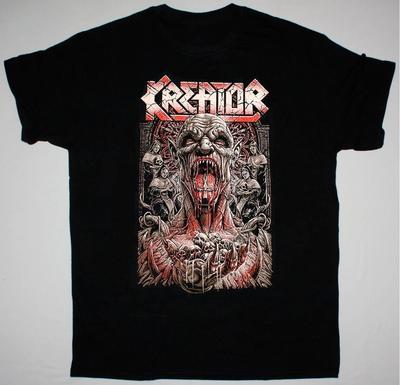 Kreator Band Live On Stage Black T-Shirt Cotton Unisex