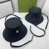 Cotton Sun Protection Fisherman Hat With Embroidered For Men And Women
