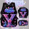 Stitch Backpack for Kids Students Large Capacity Lightweight Cartoon School Bag