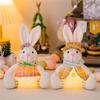 Beautiful Easter Rabbit Doll Decorative Easter Rabbit Toy Perfect for Holiday Decorationa and Window Display