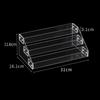 Tiered Acrylic Stands Clear Display Shelf for Cosmetic Cupcakes Model Car