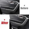 Für Toyota RAV4 XA50 -2022 2023 RAV 4 Hybrid ABS Auto Innenraum Tür Armlehne Schüssel Panel Abdeckung Leisten Zierleisten Aufkleber