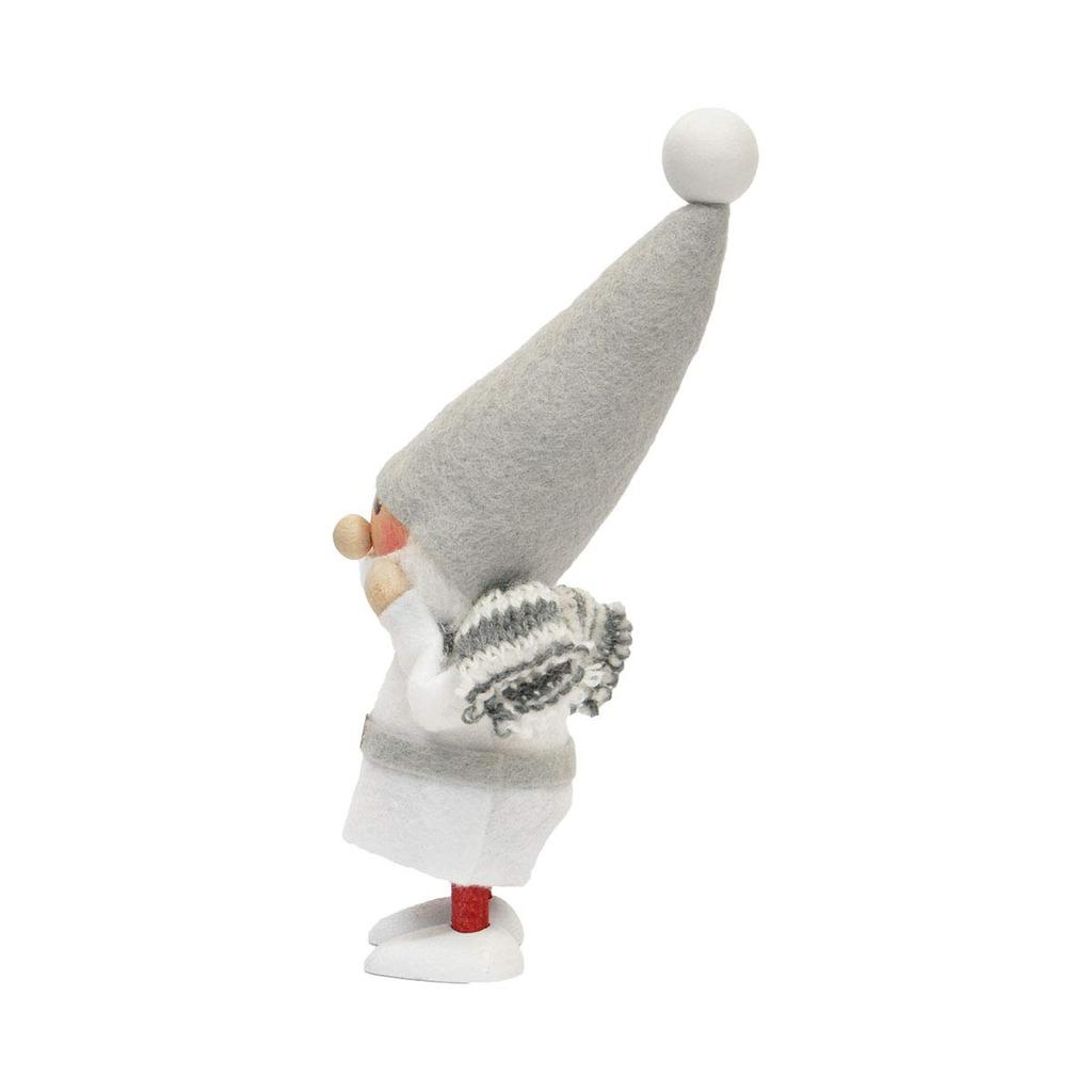 NORDIKA nisse Nordica Nisse Christmas Wooden Doll (Scarf Santa)