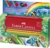 ColorGrip Watercolor Sketch 112452 Faber-Castell Pencils, 16-Color Set, Jungle,