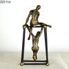 Abstract Figures Statue Acrobat Ornaments Desk Decoration Minimalist Modern Character Resin Sculpture Room Aesthetic Decor