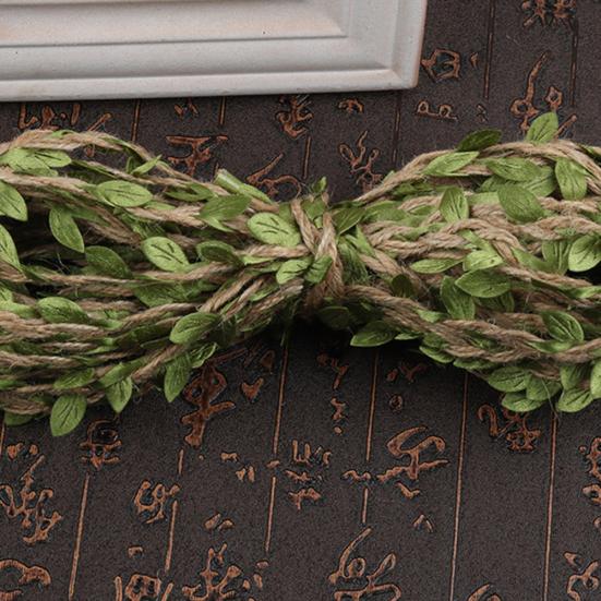 10 m list přírodní hesenská juta provázek lano pytlovina stuha DIY řemeslná párty dekorace