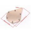 Aluminum Alloy Hexagonal Motorcycle Tax Plate Waterproof Universal Vehicle License Plate Decoration