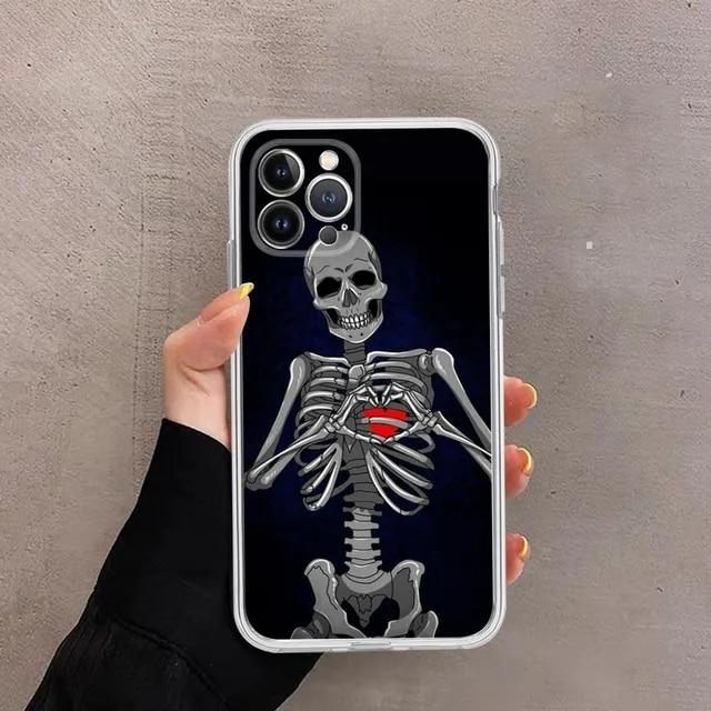 Lovely Animation Fashion Soft Phone For Iphone 8 XS 13 Plus Max 12 Mini 14 6s 7 Pro 11 X XR 6 Silicone TPU Case Cover