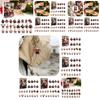 Unique Muscular Santa Claus Acrylic Christmas Ornament Mini Blind Box Set Ideal For Festive Decor