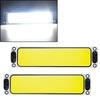1x Alb Cob 108 SMD Led 12v 24v Panou Lampă Dom Auto Mașină Interior Lectură Plafon Lumină Plafon Interior Lampă cu Fir