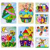 Children's Crumple Paper Art Kit for Creative Painting and Crafts in Kindergarten and Elementary Classes