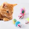 Mouse Shape Balls Pet Cat Toys Set Foldable Cat Tunnel Toys Funny Cat Stick  Kitten Training