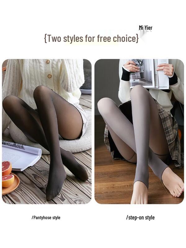 LangSha Women's Sheer Thermal Leggings