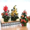 20cm Mini Christmas Tree Desk Table Decor Small Party Ornaments Gift Home Decoration Party DIY Festival Supplies