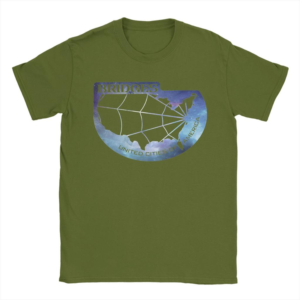 Bridges Death Stranding Logo Outfit Men Women T Shirts Pure Cotton Tee Graphic Print Kojima Tops T-shirt