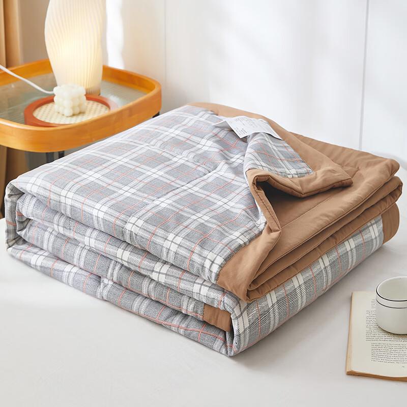 Muji Style Washed Cotton Summer Quilt