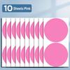 10 Sheets Round Dot Stickers Color Circle Labels Self Adhesive Color Coding Stickers for Office School Organization