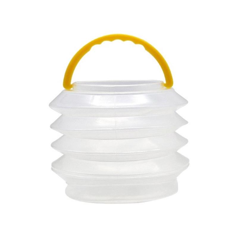 Painting Brush Washing Bucket Mini Foldable Plastic Acrylic Oil Painting Brush Bucket for Art Watercolor Oil Painting