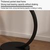 Round Side Table Modern Couch Sofa Bed Small C-Shaped End Table Office Living Room Bedroom Bedside Coffee Desk Multifunctional Nightstand
