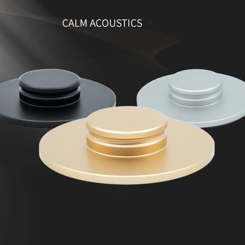 Disc Balanced Clamp Aluminium Alloy Material For CDM4 CDM9 CDM12 for LP Vinyl Turntables Metal Disc Stabilizer Record We