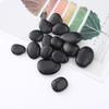 1 Lb Black Natural Pebbles for Landscaping, Paving, Flower Pots, Bonsai Decoration.