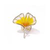 Maple Leaf Brooch for Women Shiny Leaf Brooches Pin Banquet Wedding Party Charm Jewelry Gift