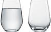 ZWIESEL GLAS Break-Resistant Forte Tumblers, Multi-Purpose Tumblers for Water, Mineral Water, and Soft Drinks, Pair of 2, Machine-Made (m123931)