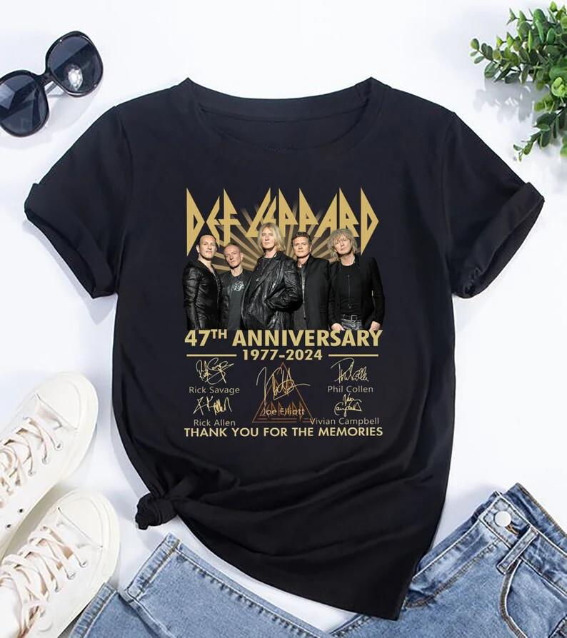 Def Leppard And Journey 2024 Summer Stadium Tour t-Shirt Journey Band Tour 2024 Unisex T-Shirt S