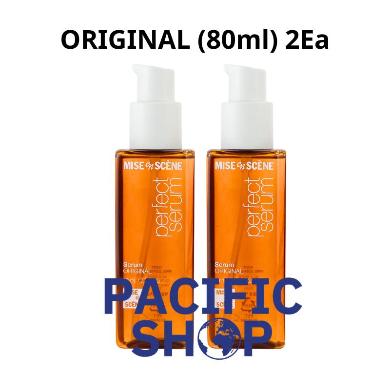 [Mise en Scene] Perfect Serum Hair Oil 80ml X 2Ea (Original , Rose Perfume, Rich, Styling , Hydrating) ORIGINAL 80ml 2Ea
