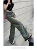 Retro High Waist Wide Leg Jeans for Women - Pear Shape & Casual Fit