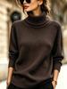 Women's Turtleneck Knitwear for Fall and Winter