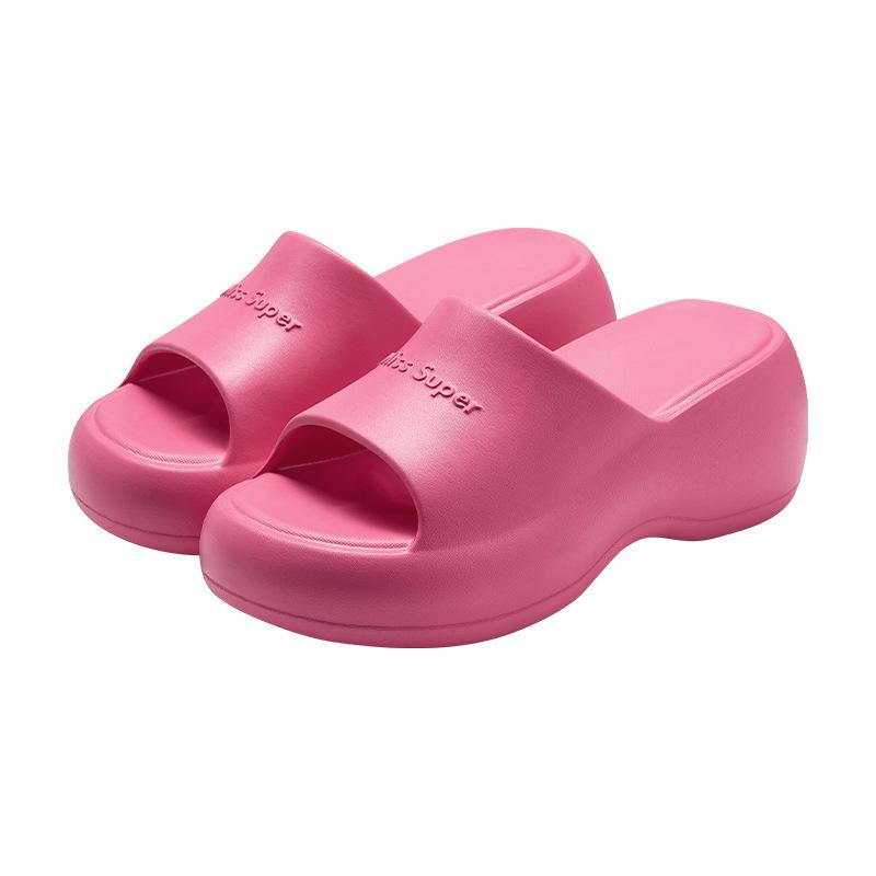Premium sandals women's shoes women's outer wear breathable heightening beach sandals trendy fashion non-slip slippers one-word